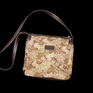 Relic Beautiful Paisley Crossbody Bag in  Multiple compartments.